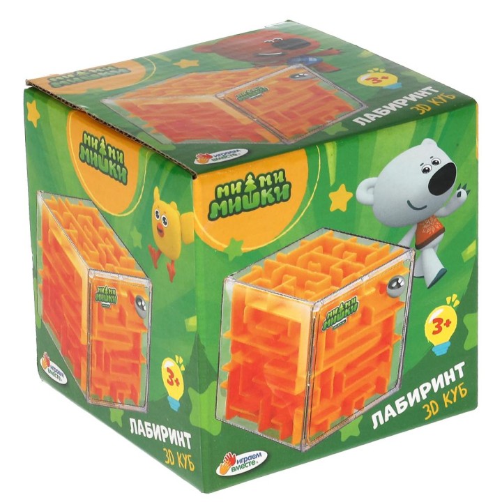 Играем вместе. Логическая игра лабиринт "МиМиМишки" в кор.10х10х10см арт.1706K939-R1