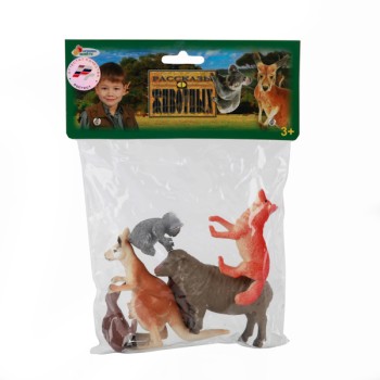 Играем вместе. Набор из 6-и Животных Австралии арт.P1514-06A