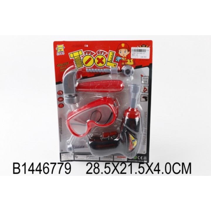 Набор строит. инструментов на карт. 28,5*21,5*4см арт.B1446779/C103-17