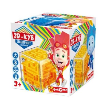 Играем вместе. Логическая игра лабиринт "Фиксики" с шариком арт.1706K939-R