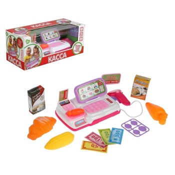 Играем вместе. Касса (свет, звук), в кор. 32*13,5*13см арт.ZY813261-R
