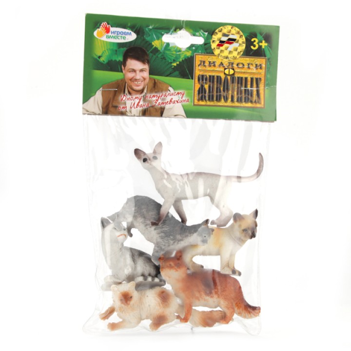 Играем вместе. Набор из 6-и Кошек в асс-те. арт.HB305-6