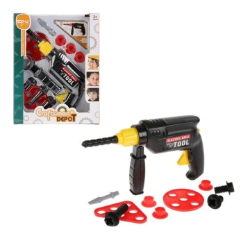 Набор строит. инструментов с дрелью на бат. со светом арт.TP315/J674-H40039 в кор. (6x29x22см)/60