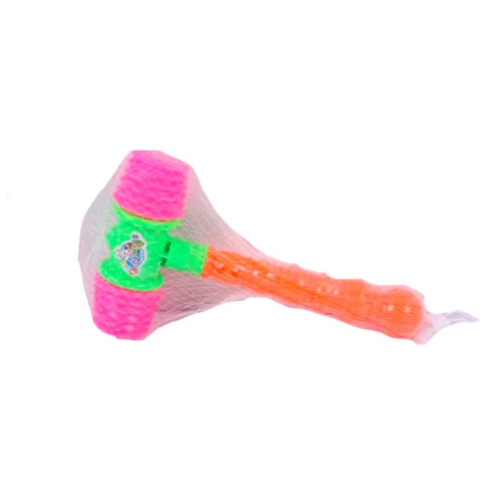 Молоточек-пищалка в ассорт. в сетке 25 см арт.B875365