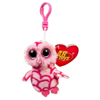 Брелок "Совенок" розовый, 12 см арт.M0032