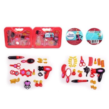 Салон красоты. Набор парикмахера-стилиста 2 вида в ассорт. в чемоданчике арт.PT-00605