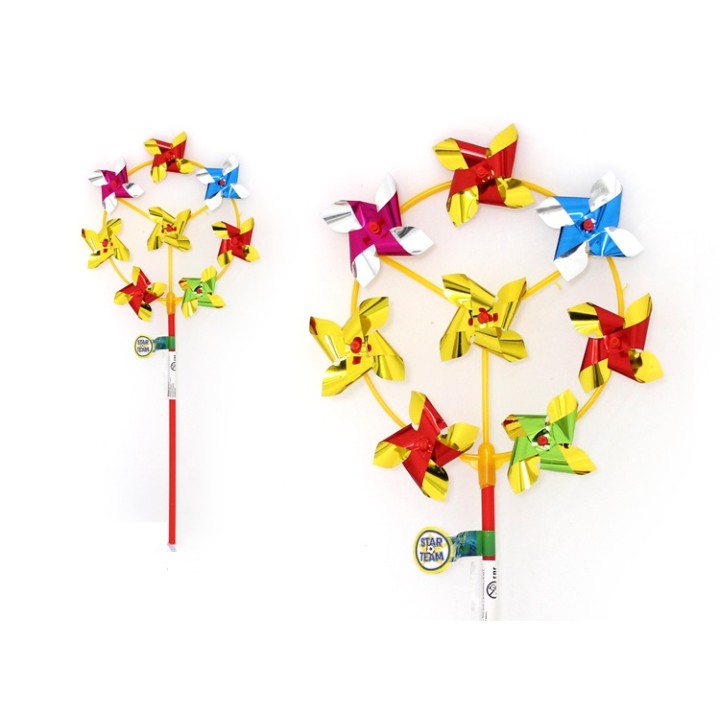 Star Team. Ветерок диаметр лепестка 7 см, высота 43 см, палка 28 см арт.IT101006