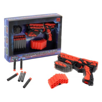 BeBoy. Набор "Космический бой" бластер, 14 мягких патронов, аксес.. в/к арт.IT105278