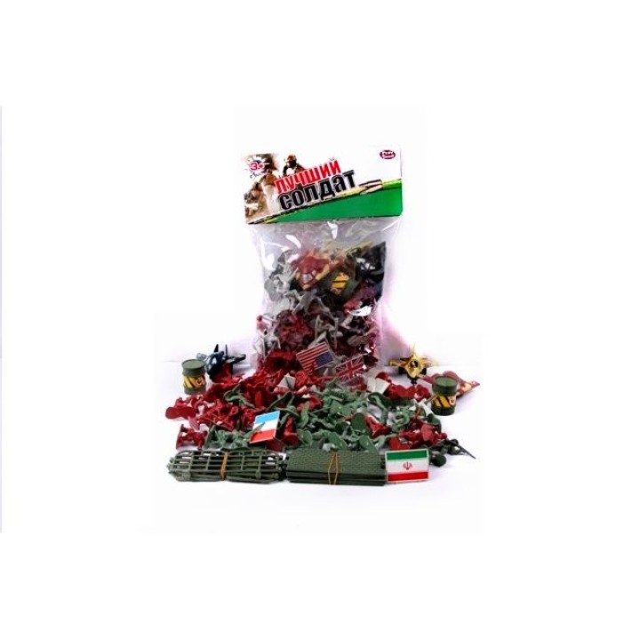 Набор "Военный. Лучший солдат" в пакете 17 см. арт.3038/DT