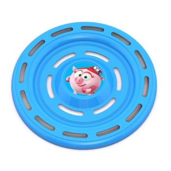 Летающая тарелка "Смешарики. Нюша" 1.1*22*22 см. арт.333/2H