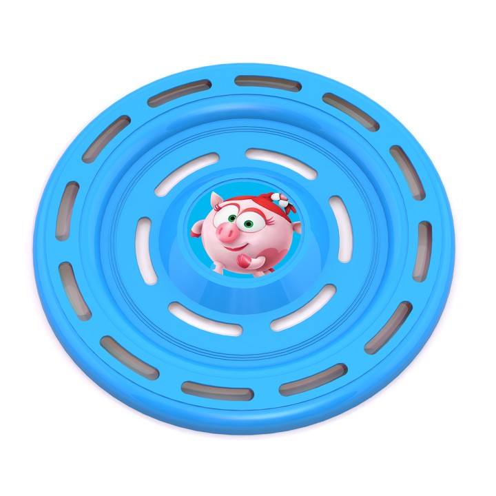 Летающая тарелка "Смешарики. Нюша" 1.1*22*22 см. арт.333/2H