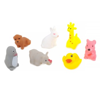 Набор для купания "Животные" 7 шт. в пакете арт.1767545
