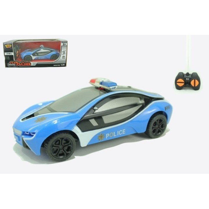 YakoToys. Машинка Р/У "Полиция" с пультом управ. движ. во всех направ. М1:28, в/к арт.M6380