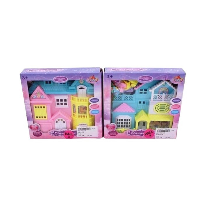 Домик для кукол, в ассорт. в/к 17,5*3,7*16,5 см. арт.1907793
