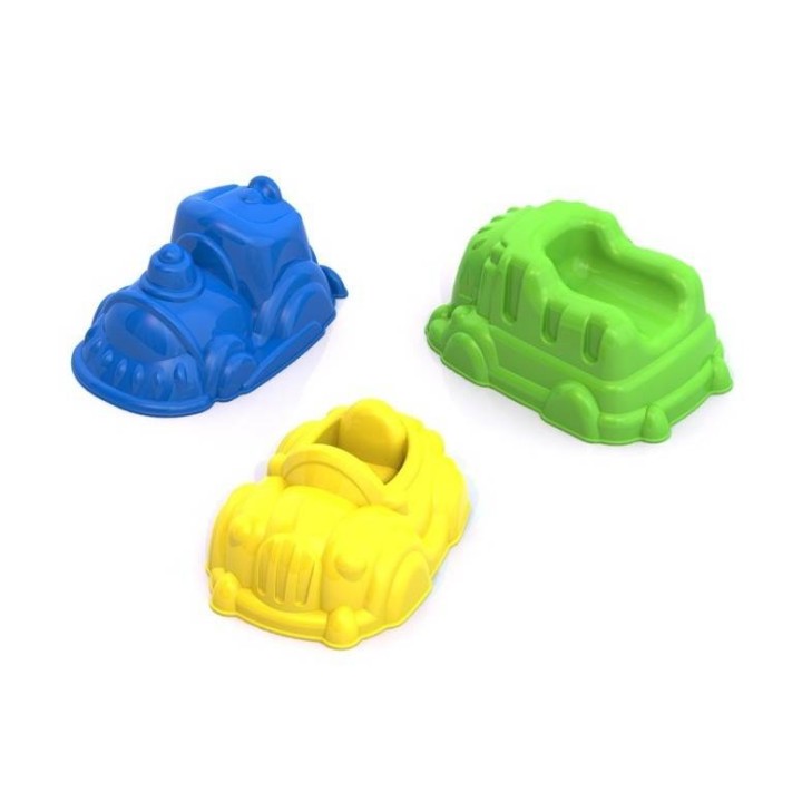 Формочки для песка "Машинки" 9*6*4 см арт.431700H