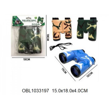 Бинокль 12*10,5*2 см цвет в ассорт. в пак. арт.2026777