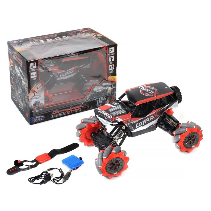 Beboy. Машинка р/у с пультом управления жестами, со светом, колеса с катками, двигается арт.IT106315