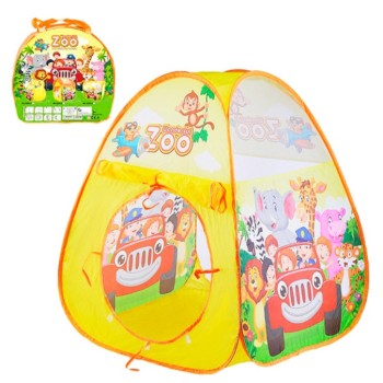 Детская палатка "Игровой домик" - палатка "Зверята" размер 88*73*75 см. в сумочке арт.1949589