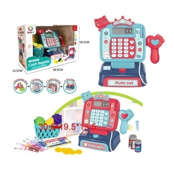 Shantou. Набор "Супермаркет" на бат. функц. игровая панель, кальк-р, сканер, касса арт.ZY1153112