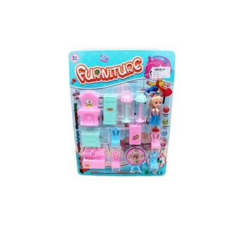 Мебель для кукол, на блист. 38,5*28,5*4 см. арт.1798153