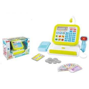 Набор "Супермаркет" на бат. в комп: LCD дисплей, сканер, калькулятор, микрофон, деньги арт.Y24050002