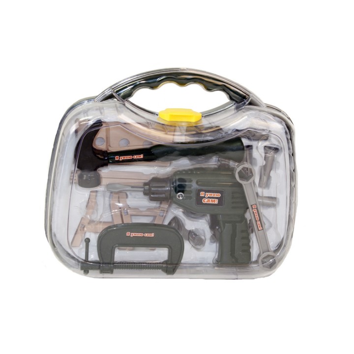 BeBoy. Набор "Инструменты" Дрель + 21 предмет, в чем. 32*9,5*26,5 см арт.IT101699