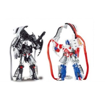 Робот-трансформер-шнуроиды, робот складывается в кроссовок, в/к 18*10*28 см. арт.T123-D6137