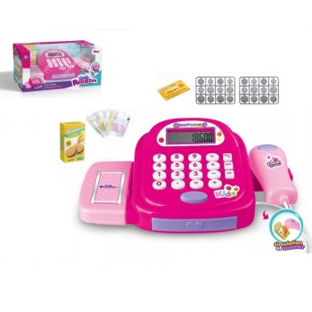 Набор "Супермаркет" на бат. функц. игр. панель, касса с деньгами, сканер, свет. эффекты, арт.ZY92978