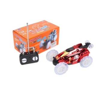 Машинка-перевертыш р/у на пульте управ. вращение на 360 градусов, звук. и свет. эффекты, арт.1597518