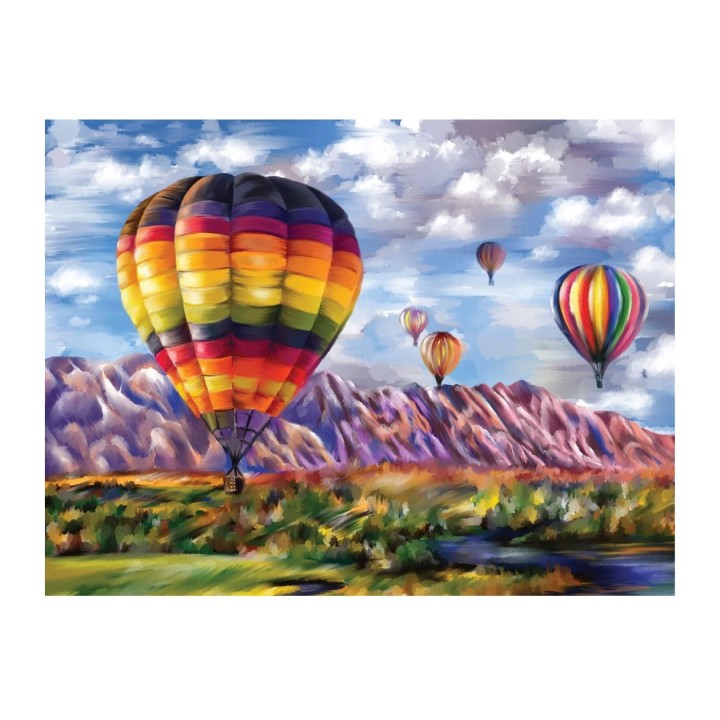 Школа талантов. Алмазная вышивка 30x40 см арт.5371226 "Шары" с полным заполнением на раме