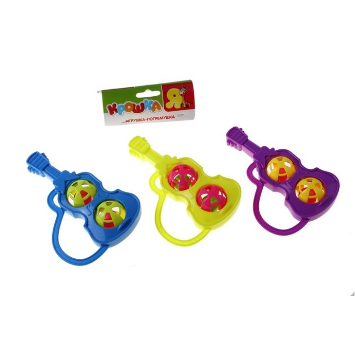 Крошка Я. 552114 Игрушка-погремушка "Гитара"