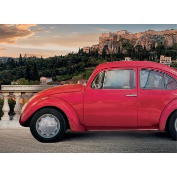 Школа талантов. Алмазная вышивка 15х21 см арт.5299772 "Машина" с частичным заполнением холст