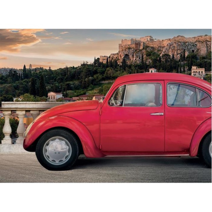 Школа талантов. Алмазная вышивка 15х21 см арт.5299772 "Машина" с частичным заполнением холст