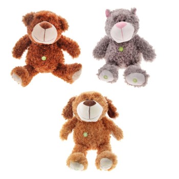 Медведь/Собака/Кошка GT5949 "Я расскажу тебе 4 сказки и спою колыбельную" 36см TM PLUSH APPLE