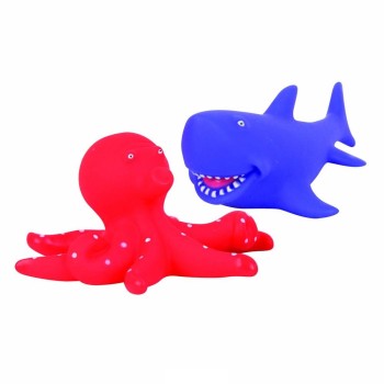 Пластизоль GT8754 "Акула и осьминог" в сетке