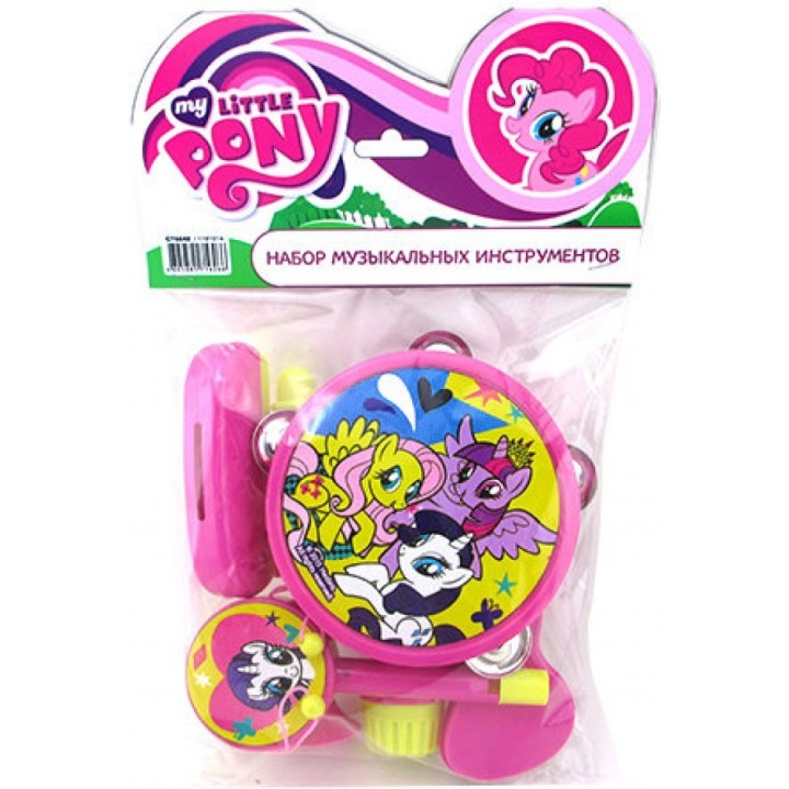 My Little Pony. Набор GT6648 музыкальных инструментов, в пакете 19*10см, Hasbro 1181014