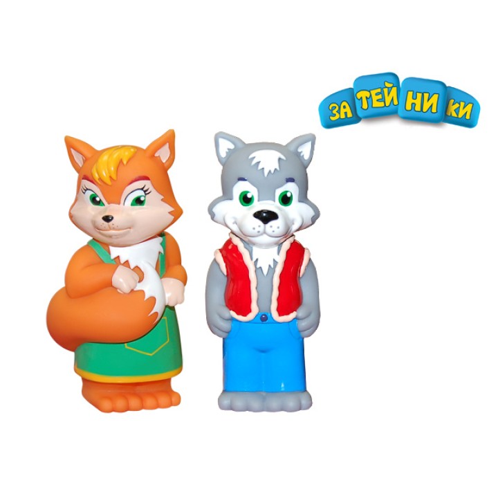 Пластизоль GT2802 Набор "Лисичка и волк" в пакете