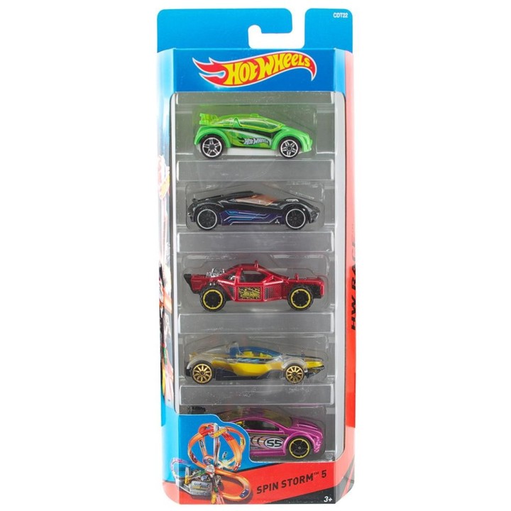 Mattel. "Hot Wheels" Набор подарочный из 5 машинок в асс. арт.01806
