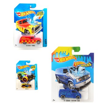Mattel. "Hot Wheels" Машинки,меняющие цвет в ассорт. из COLOR SHIFTERS арт.BHR15 /16