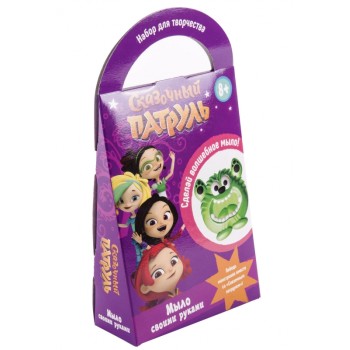 Gulliver.Сказочный Патруль. Мыло своими руками "Зеленый монстрик" арт.FPC002