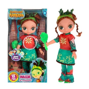 Карапуз. Кукла 32 см "Сказочный патруль. Маша мэджик" 15 песен и фраз арт.ST20-32-MAG-M-RU