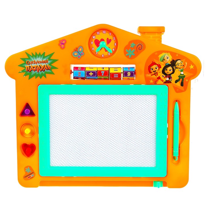 Играем вместе. Доска д/рисования "Сказочный патруль" магнитная, арт.B1848516-SP , 32*27см в пак.