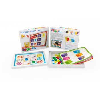 Magneticus.Мягкие магнитные цифры 3+ (25 цифр,10 знаков,10 заданий) арт.NUM-002 /12