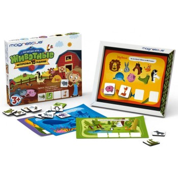 Magneticus.Магнитная игра "Животные" в картон.коробке арт.POL-012 /12