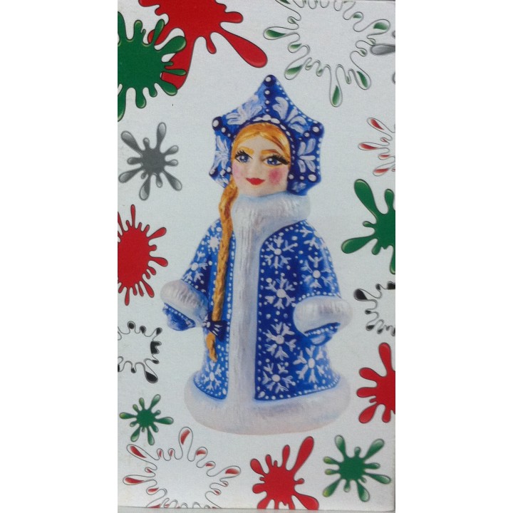 Анданте. 282607 Керамическая фигурка-копилка "Снегурочка"
