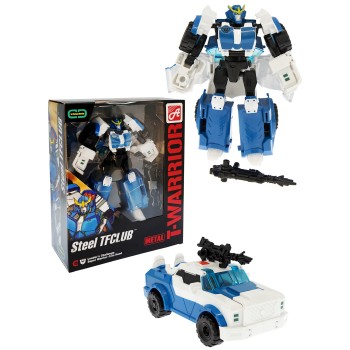 Анданте. SCRF4 Конструктор "Робот STEEL CLUB. ROBOT FORCE" Красно-синий