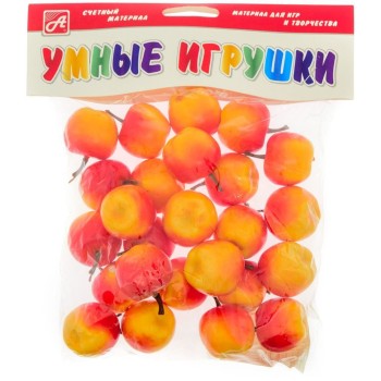 Анданте. Счетный материал 282756 Яблочки-2. Развивающий набор. 24 эл.