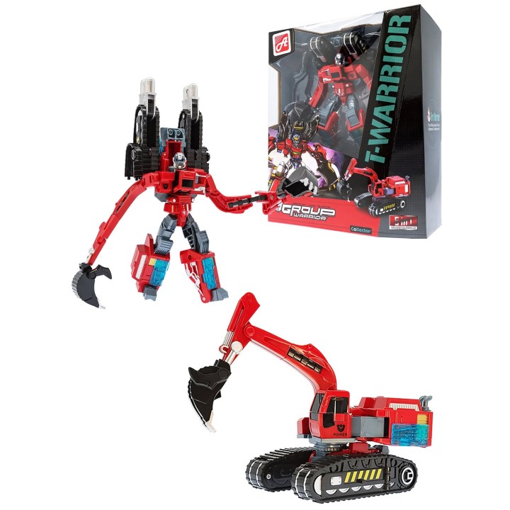 Анданте. MR5-23 Конструктор "METAL ROBOT 5 в 1. Экскаватор №2"