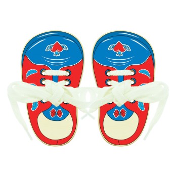 Анданте. Д586а Шнуровка "Кеды Маленькая красотка" (2 ботинка со шнурками)