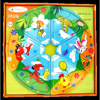 Анданте. РДИ. ТТ-002 Пазлы-головоломка для детей.(дерево).